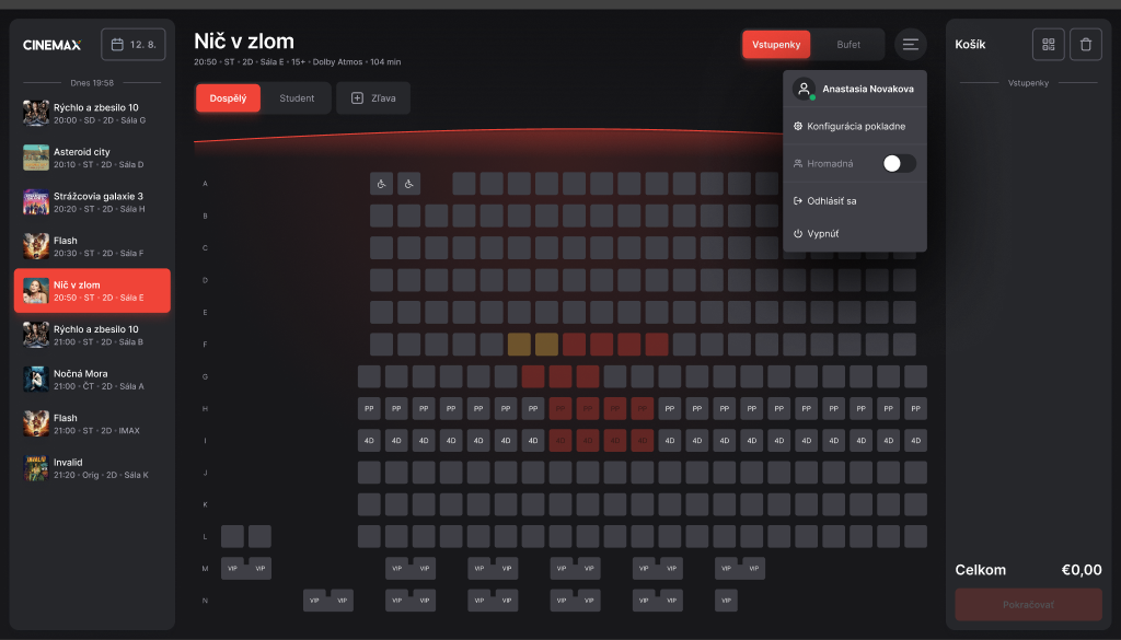 Cinemax POS
